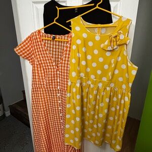 SHEIN Dress Trio (3 Total)